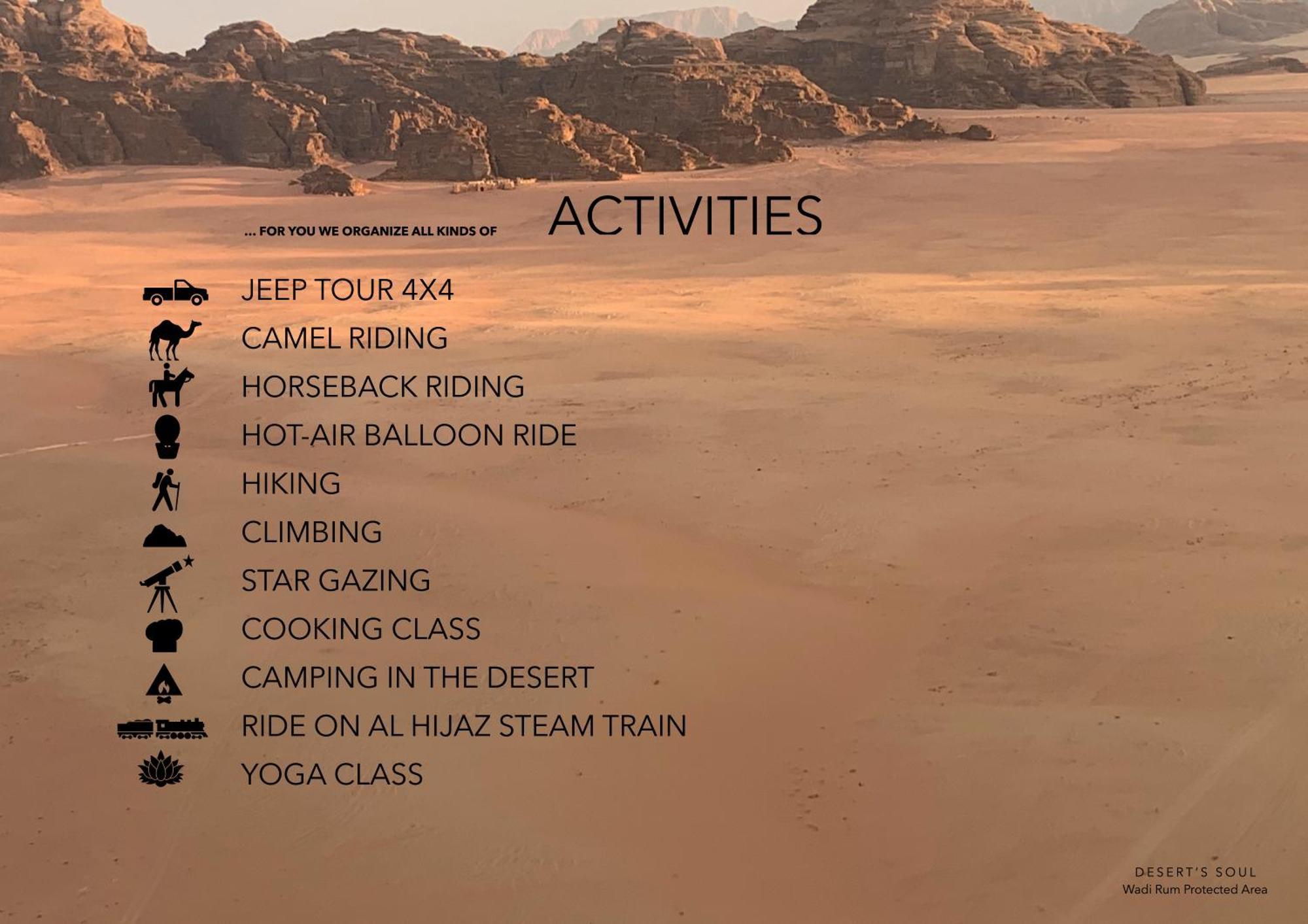 Desert'S Soul Wadi Rum Ad Disah Dış mekan fotoğraf